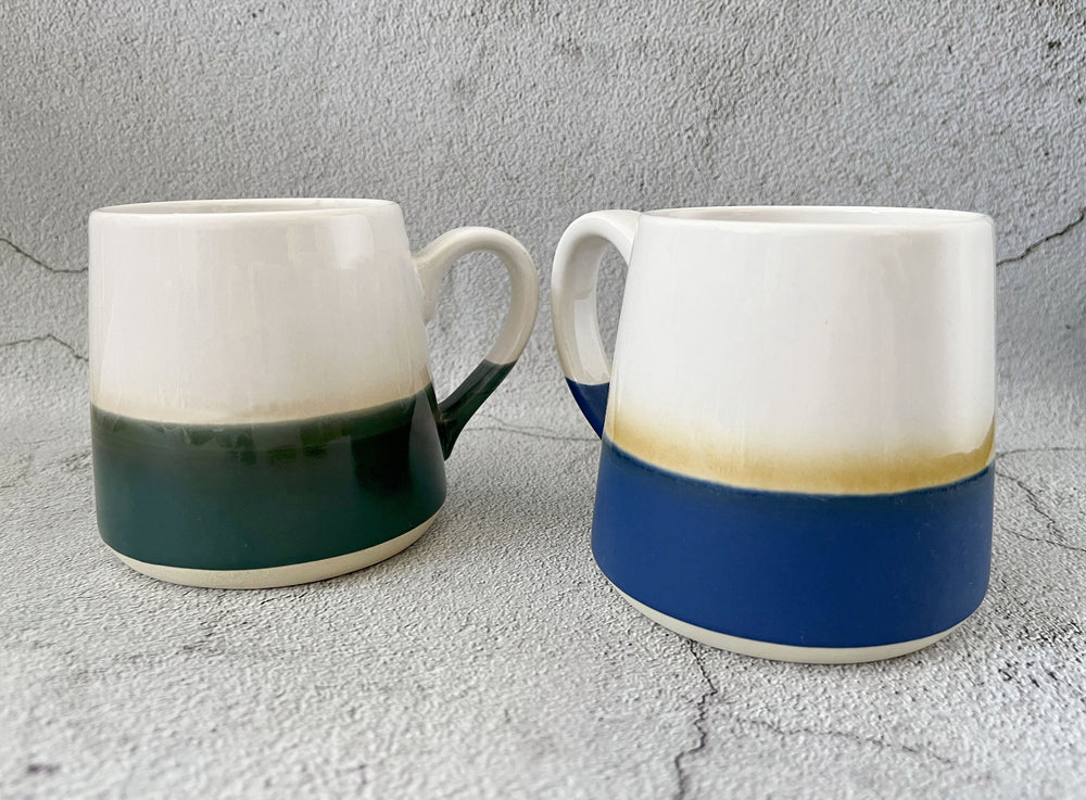 ceramic large mug/Handmade large coffee mugs/green mug/Handmade mug/tea mug/pottery mug/ceramic coffee mug/mug gift/friend gift