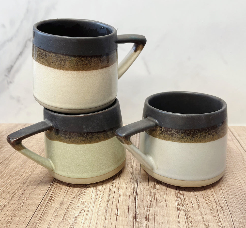 Stoneware mugs gift for him/ Handmade coffee mugs/Latte mug/Ceramic mugs/Christmas gifts for dad/Gift for him